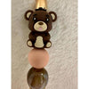 Golden Style Bear Beaded Pen