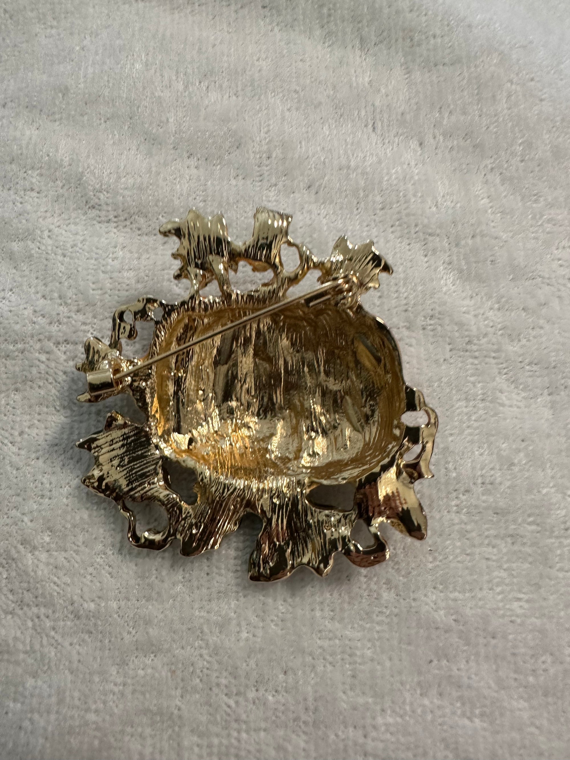 Gothic Pumpkin Brooch