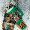 Green Cow Design Keychain