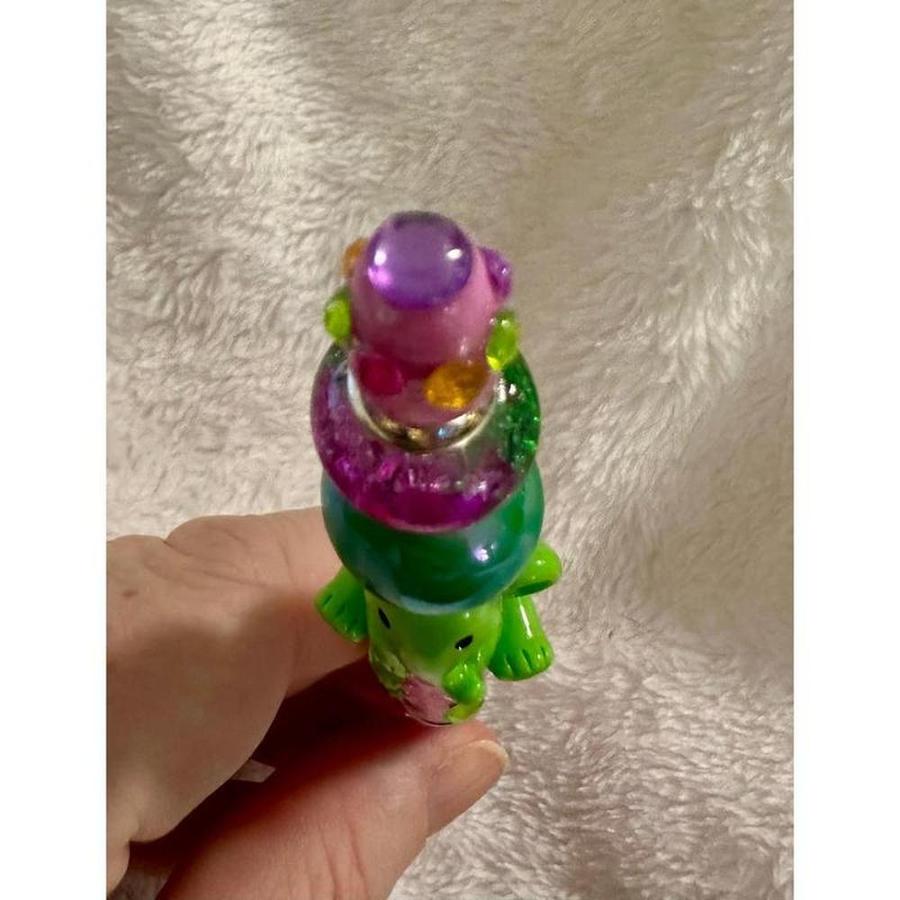 Green Elephant Beaded Pen