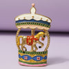 Trifari-Style Reproduction Carousel Horse Brooch