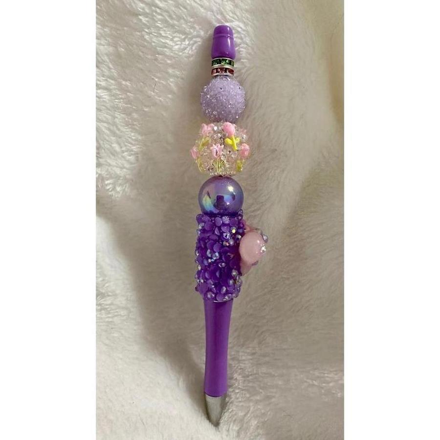 Lavender Dreams Beaded Pen