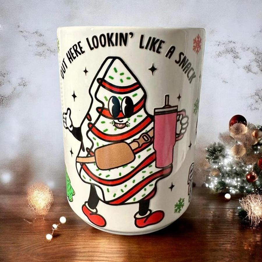 'Lookin' Like A Snack' Designed 15 oz. Ceramic Mug