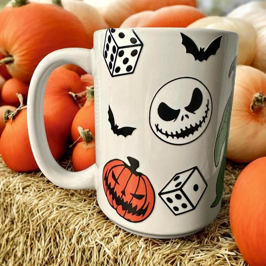Oogie Boogie Halloween Designed 15 oz. Ceramic Mug