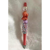 Orange Doggie Beaded Pen