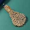 Hand Enameled Rhinestone Peacock Brooch