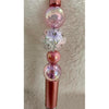Pearlized Rose Gold Beaded Pen