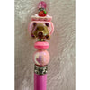 Pink Capybara Beaded Pen