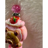 Pink Capybara Beaded Pen