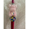 Pink Crystal Fairy Bear Beaded Pen