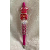 Pink Sugar Bear Fairy Beaded Pen
