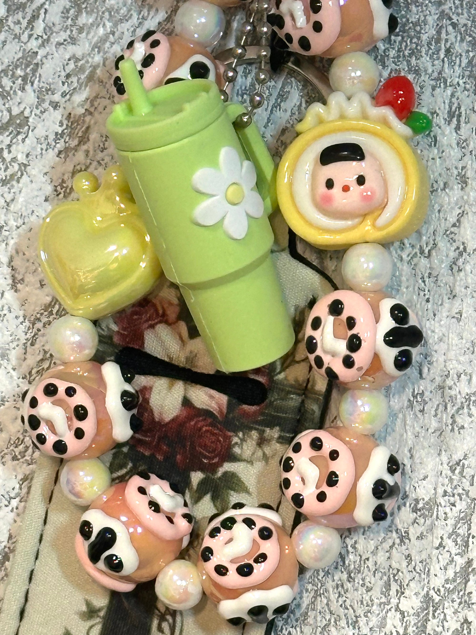 Playful Bag Charm with Chapstick Holder
