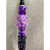 Purple Elephant Beaded Pen