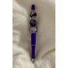 Purple Kaleidoscope Beaded Pen
