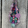 Rainbow Lego Bag Chain/ Keychain