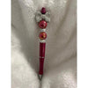 Red Festive Bow Beaded Pen