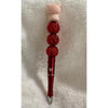 Red Strawberry Bear Beaded Pen