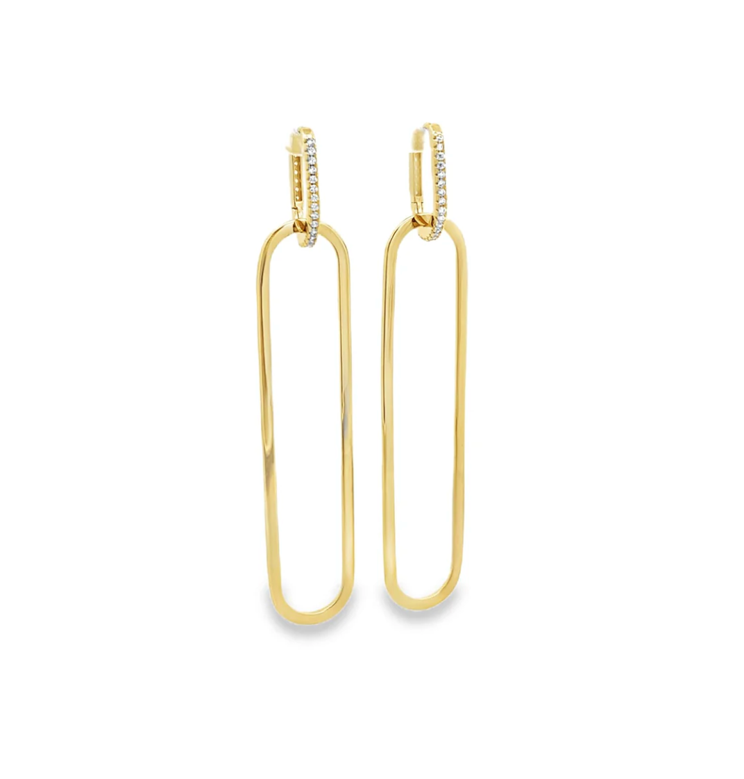 18k Gold Lauren Earrings