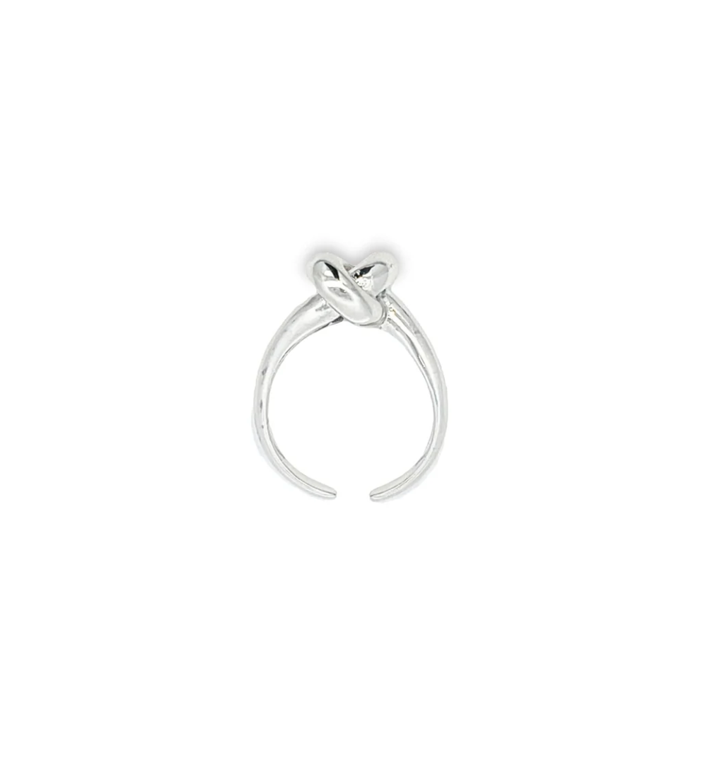Golden Knock Knot Ring
