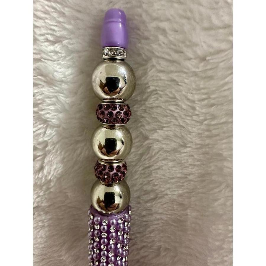 Silver Sierra Beaded Pen