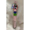 Soft Pink Beaded Pen