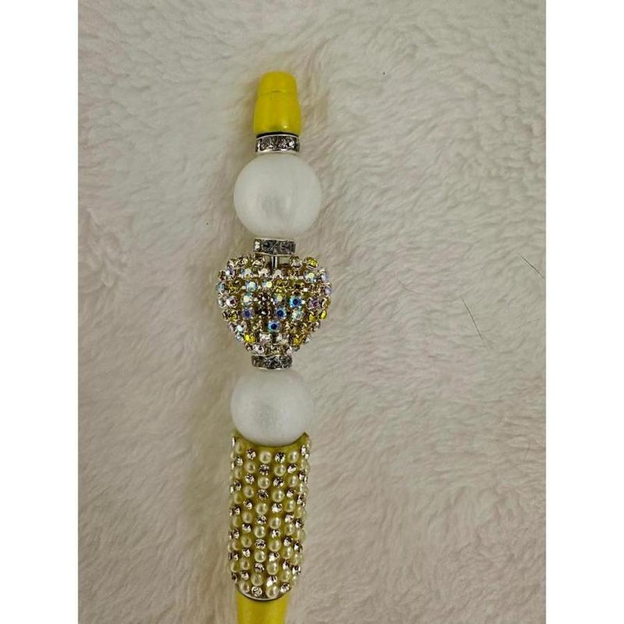 Sunny Days Crystal Beaded Pen