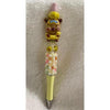 Sunshine Fun Capybara Beaded Pen