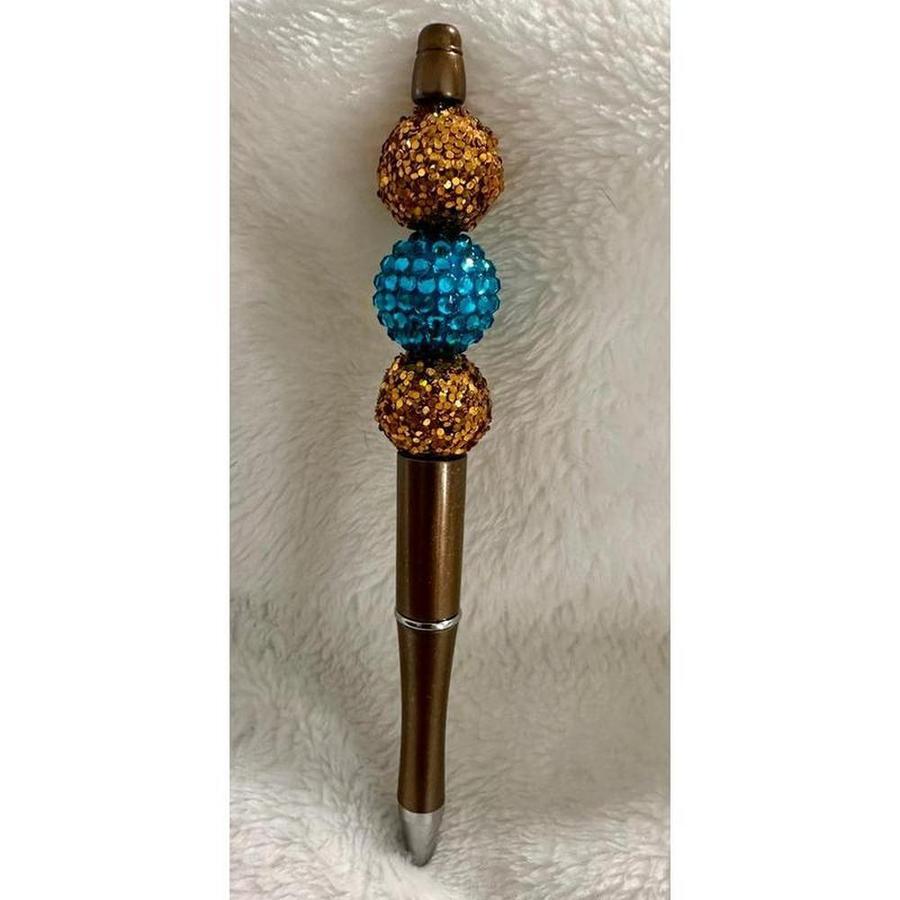 Turquoise Wonder Crystal Beaded Pen