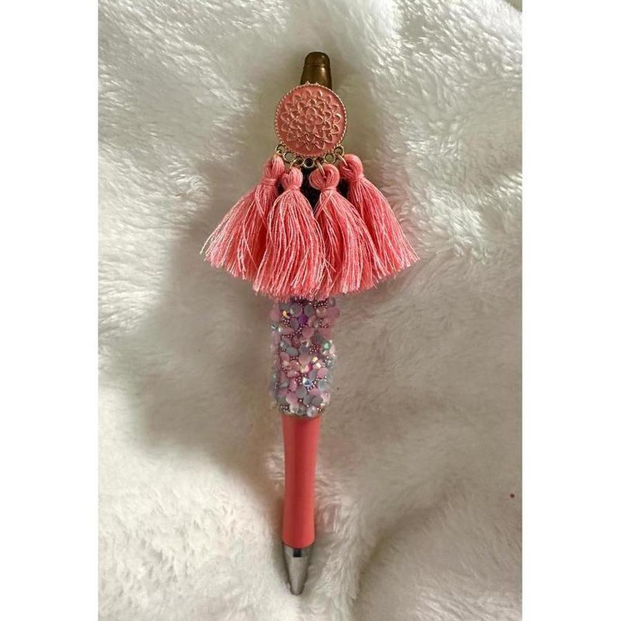 Upcycled Jewelry Doggie Beaded Pen