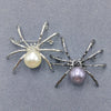 Spider Brooch: Black