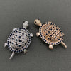 Turtle Brooch: Golden