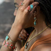 Champion Triple Drop Earrings