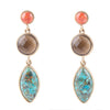 Champion Triple Drop Earrings