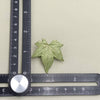 Vintage Inspired Baked Enamel Leaf Brooch