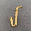Saxophone brooch