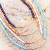 Little Bit Turquoise Golden Bar Necklace
