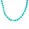 Love Knots Blue Turquoise Necklace